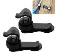 IATAHI Clips pour Tubes d'eau,2pcs Pince de Tuyau de Vessie d'eau,Magnetic Tube Clips,Clip Magnétique pour Hydratation,Universelle Pince de Sac d'hydratation,Amovible Pince de Serrage Magnétique