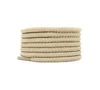 Iaunuqu 1 paire de lacets ronds de 4.5mm en polyester uni, Couleur 4, 150cm