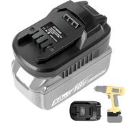 IAWAN-Adaptateur convertisseur pour batterie Makita 18 V Li-Ion - Remplace la batterie Parkside 20 V XTeam Li-Ion - Adaptateur de batterie compatible avec l'outil électrique Parkside 20 V XTeam (adap