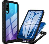 Iawan-Coque Pour Huawei P30 Lite/P30 Lite New Edition Antichoc Housse Avec Protège-Écran Cover 360° Full Body Protection Etui Robuste Double Face Transparent Case Intégrale Coque Pour Huawei P30 Lite
