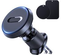 Iawan-Support Téléphone Voiture Magnetique, 2025 Amélioré[Aimants Ultra Puissante] Porte Téléphone Voiture Aimanté Compatible Avec Tous Les Smartphones 4.0''-7.0