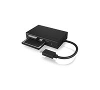 ib-cr401-c3 usb 3.0 (3.1 gen 1) type-c noir lecteur de carte mémoire
