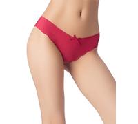 iB-iP Femme Culottes Strings Légère Respirantes Brésiliennes Léopard Couleur Chair, Taille: 38, Bourgogne