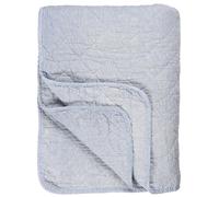 IB Laursen Couvre-lit à rayures bleu/blanc [W]