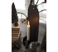 Ib Laursen Lot de 4 bougies rustiques de 18 cm (ivoire)