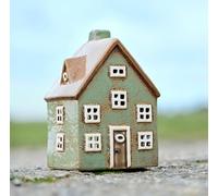 IB Laursen Maison f/bougie chauffe-plat porte marron Nyhavn B : 9,5 H : 16,5 L : 11