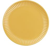 IB Laursen Menthe Assiette Jaune Céramique Assiette 19 CM Moutarde Bouts