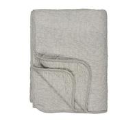 IB Laursen Plaid Beach Club Marron/Blanc Rayé Couverture Maison de Plage Coastal Farmhouse Hamptons