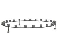 Ib Laursen Porte-Bougie de l'Avent avec 24 Bougies Fines