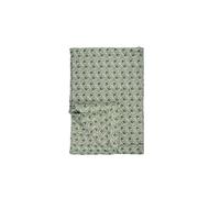 IB Laursen Quilt Ane blanc m/Myrtle Green Motif B : 130 L : 170