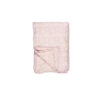 IB Laursen Quilt Cathy Malva rose avec fleurs blanches