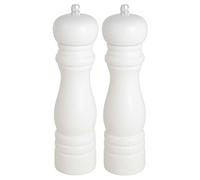 IB Laursen Set De Moulins À Sel Et Poivre 2 Pièces Blanc Moulins À Épices Bois