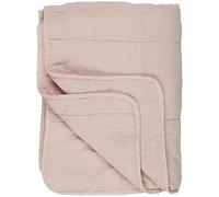 Ib Laursen Skandi Home Couvre-lit en coton Rose Shadow Rose 180 x 130 cm