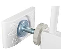 ib style® Accessoires pour barrières de sécurité BERRIN MIKA KAYA AYANA | Capuchons de mureau pour le bas| Lot de 2