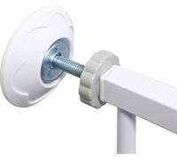 ib style® Accessoires pour barrières de sécurité Berrin Mika Kaya Ayana | Capuchons de mureau pour Le Dessus| Lot de 2