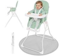 IB STYLE Chaise Haute Enfant Leno - Siège Bébé Pliable & Evolutive, avec Tablette Amovible et Réglable, Léger & Compact, Pliable, Convient de 6 mois jusqu’à 3 ans (15 Kg), Vert
