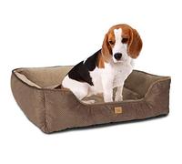 IB-Style® Happy Milo lit d'animaux | Panier pour Chiens & Chats | avec Fermeture éclair | Tailles : M | Marron