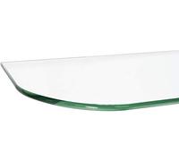 ib style® Plaque en verre | Étagère murale en verre | 6mm | 11 diménsions| clair | 40 x 30 cm