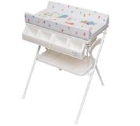 ib style® Table à langer pliable avec baignoire MY LITTLE FARM COLORS