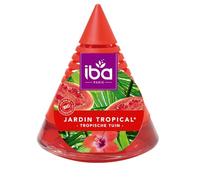 IBA - Diffuseur Mèche Parfum Jardin Tropical, Ambiance Fraîche et Exotique, Flacon 75 ml - Le Lot De 3