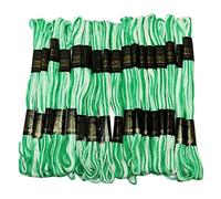 IBA Indianbeautifulart 25 Pcs Fil de Coton Coudre Skein Broderie Point de Croix Floss Tapisserie