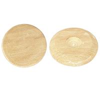 IBA Indianbeautifulart Sandalwood Pata Board/Chandan Pata 3.5 Pouces Pouces Wellness Sanalwood Frotter Pierre Chandan Frotter Stone (Stick Non Inclus)