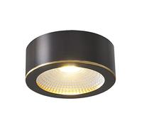 IBalody Plafonnier en Laiton de Luxe léger 4.7in LED plafonniers minimalistes Mini plafonniers montés en Surface plafonnier pour Magasin Cuisine île Centre Commercial