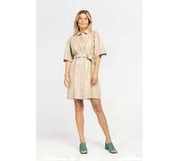 Ibana Doris Almond White Taille: 42 | Robes en cuir Outlet | Femme | Marron