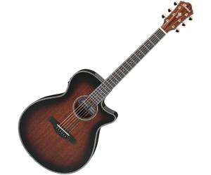 Ibanez AEG74 Mahogany Sunburst High Gloss guitare électro-acoustique folk
