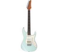 Ibanez AZ2204NW MGR Prestige - Mint Green - Guitare électrique (+ étui)