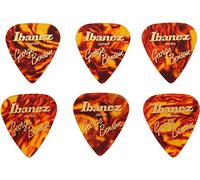 Ibanez B1100GB Lot de 6 médiators Signature Geoge Benson, 0.75mm