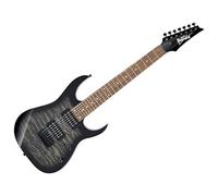 Ibanez GRG7221QA-TKS Guitare électriques 7 cordes, Noir burst transparent