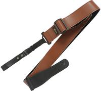 IBANEZ GSQ501-BR Sangle De Guitare En Cuir Marron