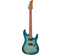Ibanez AZ24S1F Transparent Turquoise Burst