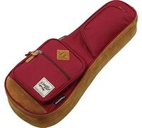 Ibanez IUBS541-WR Housse POWERPAD pour ukulélé de soprano, Rouge vin
