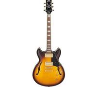 Ibanez JSM10em Signature John Scofield Two-TONE Burst Demi-caisse