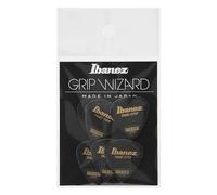 Ibanez PA16XSG-BK Sand Grip Plectrums 1.2mm (Black) - Jeu de Médiators