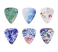 Ibanez PCP14MH-C1 Lot de 6 médiators KALEIDO, Copolyester, 1.2mm