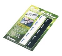 Ibanez PHI01 Set de 2 Bande adhésives supports de médiators noir/blanc