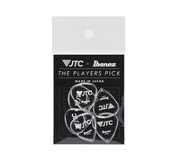 Ibanez PJTC1 Jam Track Central Short Teardrop Guitar Pick 2.5mm (6-Pack) - Jeu de Médiators