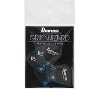 Ibanez PPA14HSGDB - 6 médiators Grip Wizard série Sand Grip deep blue - heavy - 1.0mm G