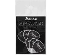 Ibanez PPA14MSGWH - 6 médiators Grip Wizard série Sand Grip blanc - medium - 0,8mm G
