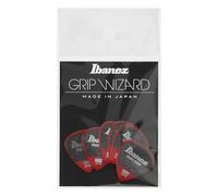 Ibanez Médiators PPA16HSG-RD Lot de 6 Rouge