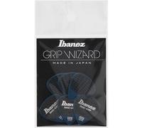 Ibanez PPA16HSGDB - 6 médiators Grip Wizard série Sand Grip deep blue - heavy - 1.0mm