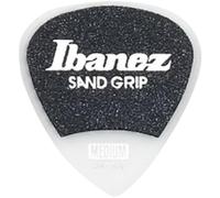 Ibanez Médiators PPA16MSGWH - 6 médiators Grip Wizard série Sand Grip blanc - medium 0,8 mm
