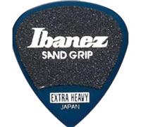 Ibanez Médiators PPA16XSGDB – Grip Wizard Sand Grip – Bleu foncé – Extra heavy 1,2 mm – Lot de 6