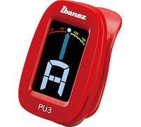 Accessoire pour guitare Ibanez PU3-RD - Accordeur chromatique à pince - Rouge