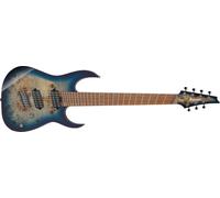 Ibanez RGMS7PB Cosmic Blue Sunburst