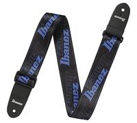IBANEZ Strap Design Black, Blue Ibanez Logos