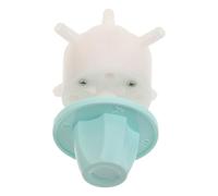 ibasenice 1 bouton de commande pour appareil de nettoyage du visage - Valve de rechange en plastique pour hydropulseur - Bouton de commande Aqua Peel pour appareils de beauté, blanc, 7,6 x 5 cm